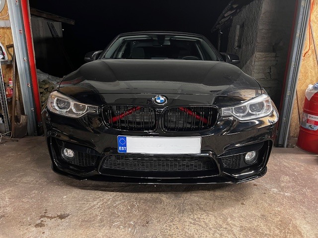 Sport front bumper + spoiler sword suitable for BMW 3 Series F30 F31 F80 11-19 - Image 3