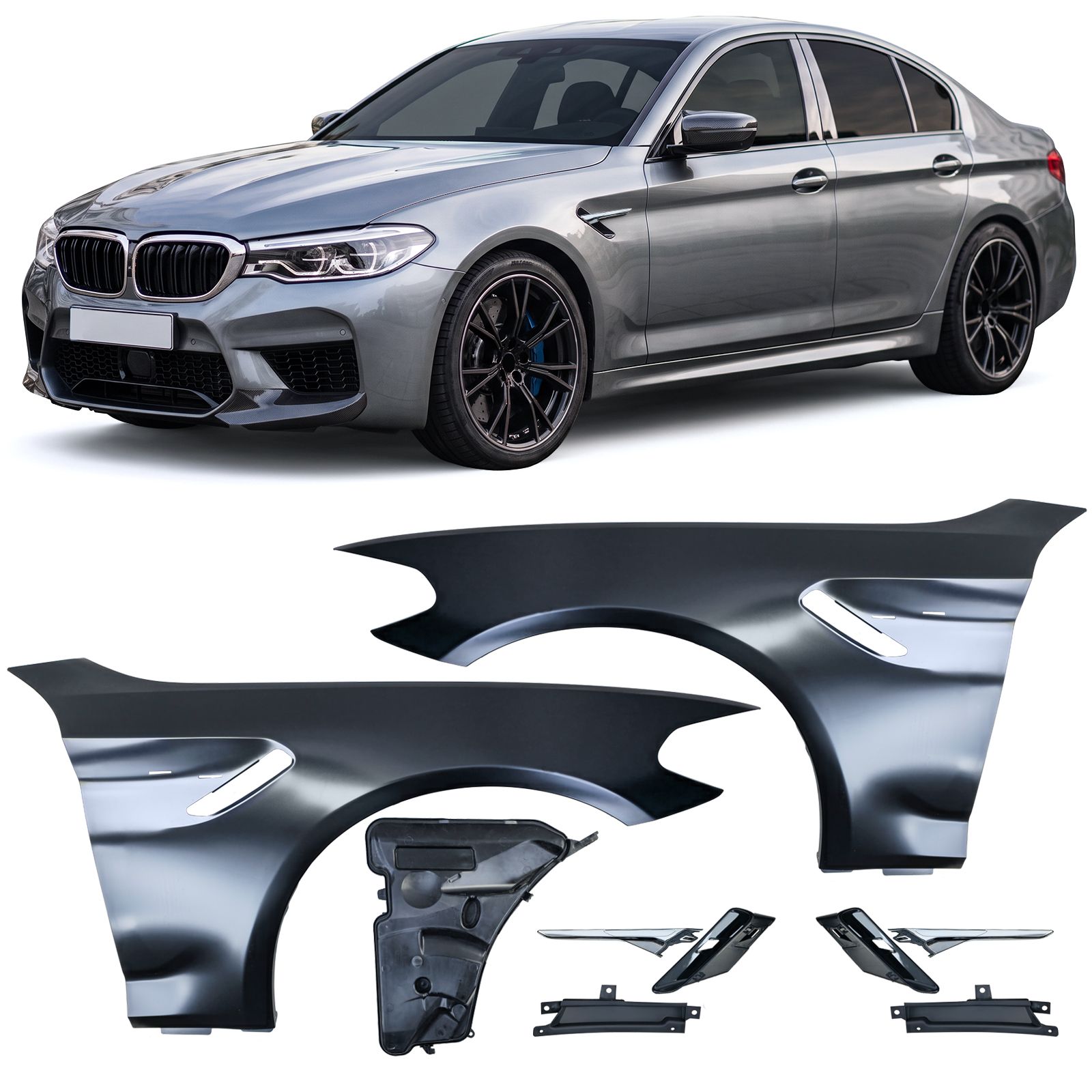 Poritiivad "M5 style" BMW G30 G31 G38 16-24