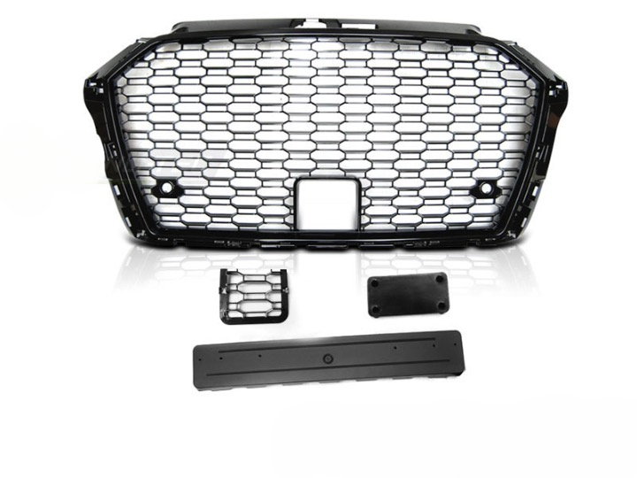 GRILLE SPORT GLOSSY BLACK fits AUDI A3 (8V) 17-