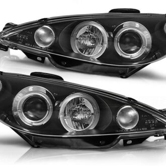 Esituled “AngelEyes Black” Peugeot 206 02-