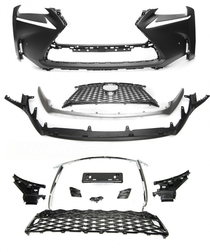 FRONT BUMPER F SPORT LOOK fits LEXUS NX — изображение 2