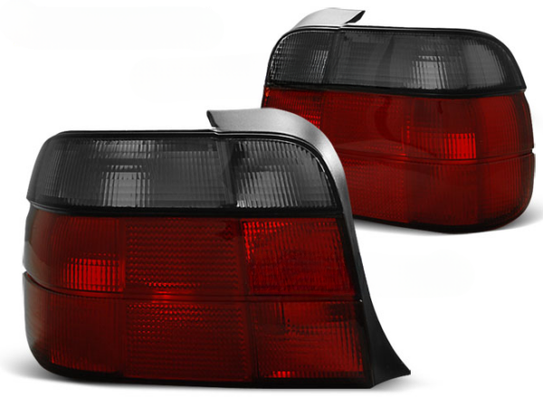 TAIL LIGHTS RED SMOKE fits BMW 3 SERIES (E36) COMPACT