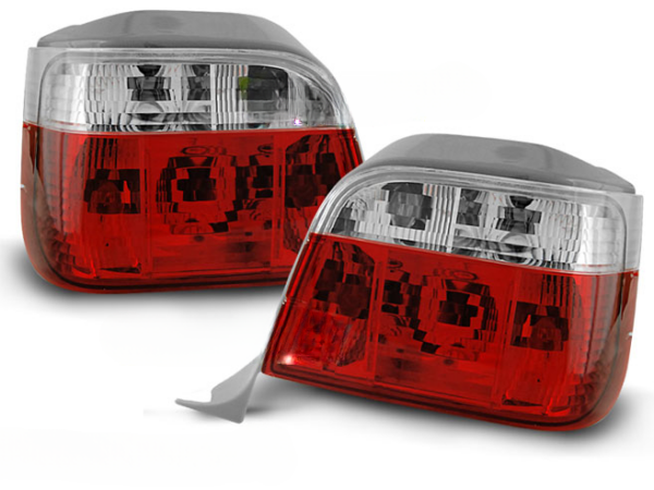 TAIL LIGHTS RED WHITE fits BMW 3 SERIES (E36) TOURING