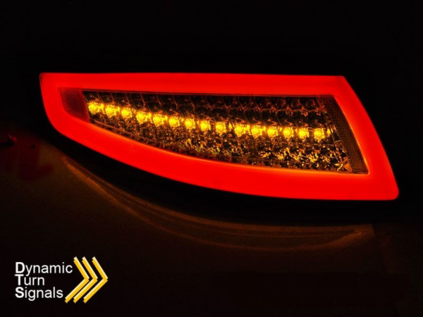 LED BAR TAIL LIGHTS SMOKE SEQ fits PORSCHE 911 (997) 04-09
