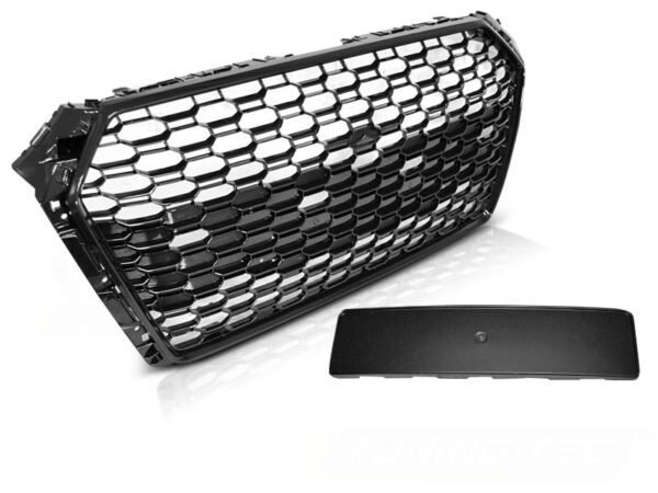 GRILLE SPORT GLOSSY BLACK fits AUDI A4 (B9) 15-19