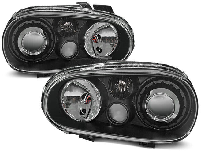 HEADLIGHTS SPORT BLACK fits VW GOLF IV 09.97-09.03