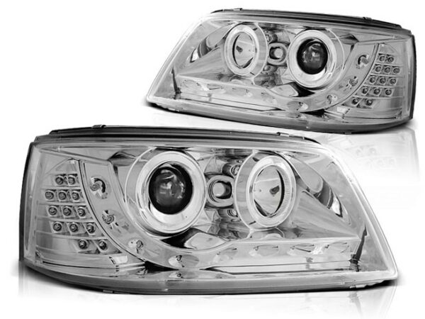 HEADLIGHTS DAYLIGHT CHROME fits VW TRANSPORTER V 04.03-08.09