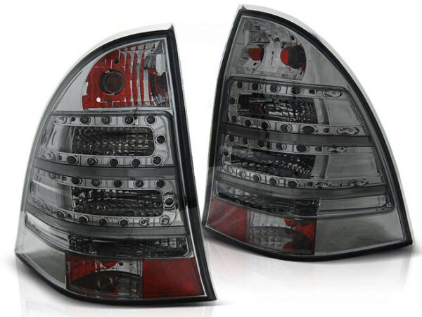 LED TAIL LIGHTS SMOKE fits MERCEDES C CLASS C CLASS (W203) KOMBI 00-07