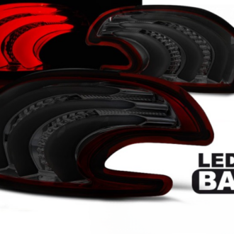 Tagatuled “LedBar SmokeRed” Peugeot 208