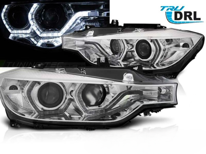Esituled "AngelEyes led DRL" BMW F30 F31 LCI