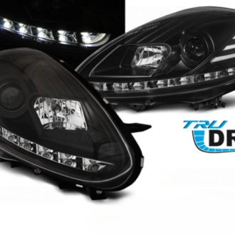Esituled “Black DRL Led” Fiat Punto Evo