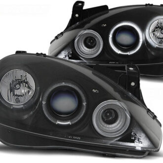 Esituled "AngelEyes Black" Opel Corsa C 00-06