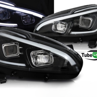 Esituled “TubeLight Black” Peugeot 208 12-15
