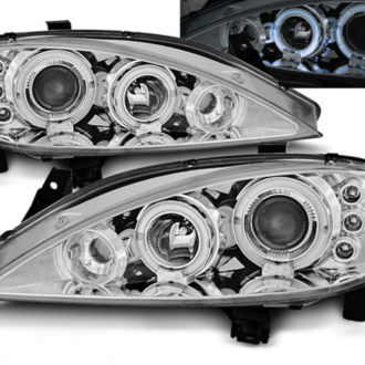 Esituled “AngelEyes Chrome” Renault Megane