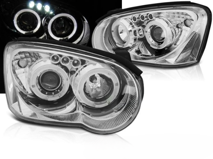 Esituled "AngelEyes Chrome" SUBARU IMPREZA (GD/GG) 03-05