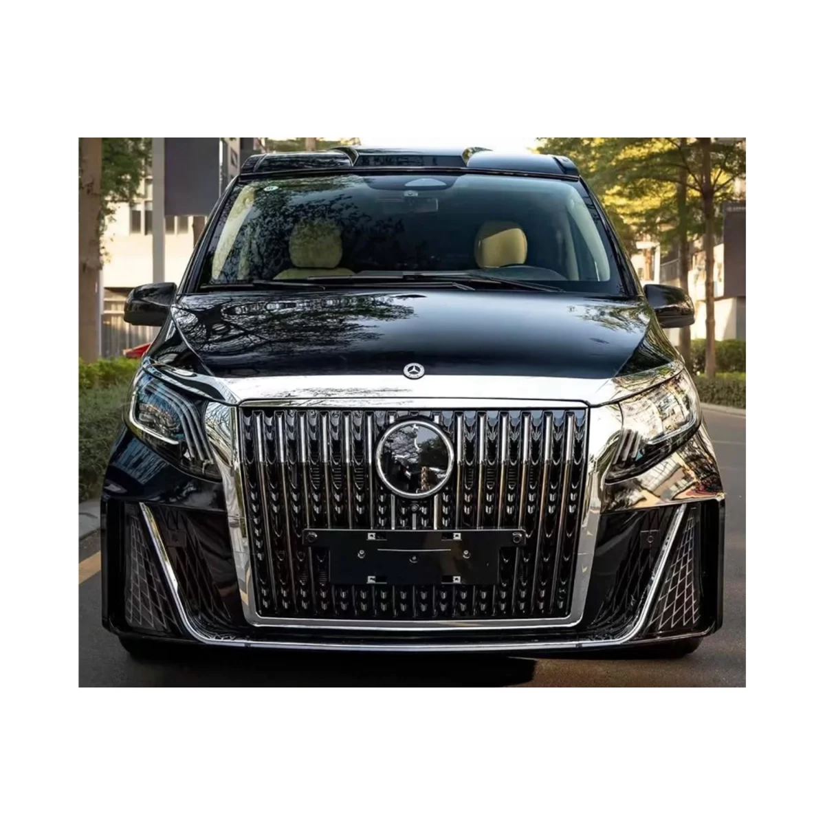 Body Kit Mercedes V-Klass W447 Vito W448 (2014-) Waterfall Grille - Pilt 5