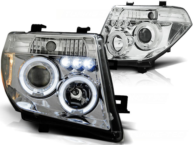Esituled "AngelEyes Chrome" Nissan Navara D40 05-10