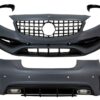 Complete Body Kit with Grille suitable for Mercedes A-Class W176 (2012-2018) Facelift A45 Design