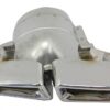 Exhaust Muffler Tips suitable for Mercedes M-Class W166 (2012-2015) CLS-Class W218 Facellift CLS63 Chrome Edition — изображение 3