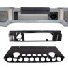 Front Bumper Skid Plate Off Road Matte Black suitable for Mercedes W463 G-Class (1989-2017) G65 Design
