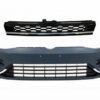 Front Bumper with Central Badgeless Grille Chrome suitable for VW Golf 7.5 (2017-2020) GTI R Design