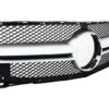 Front Grille suitable for MERCEDES Benz GLA-Class X156 (2014-2016) GLA45 Design Silver - Image 2