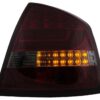 LED Bar Taillights suitable for Skoda Octavia II (2004-2012) Red Smoke - Image 2
