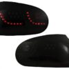 LED Taillights Smoke Black Dynamic Lights with Rear Bumper Extension and Side Skirts suitable for VW Golf 5 (2004-2007) GTI 30 Design - Image 2
