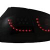 LED Taillights Smoke Black Dynamic Sequential Lights with Rear Bumper Extension suitable for VW Golf 5 (2004-2007) Urban Style R32 Design - Image 3