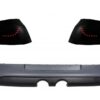 LED Taillights Smoke Black Dynamic Sequential Lights with Rear Bumper Extension suitable for VW Golf 5 (2004-2007) Urban Style R32 Design