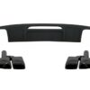 Diffuuser + summutiotsad Mercedes CLS Sedaan W218 (2012-2017) Standard Stangele