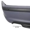 Rear Bumper suitable for BMW 3 E46 4D Sedan (1998-2004) M-Technik Design With PDC Holes - Image 2