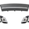 Diffuuser summutiotsadega + LED Tagatuled AUDI A4 B8 8K Pre Facelift Avant 2008-2011 S4 Disain - Image 2