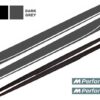 Side Skirts Add-on Lip Extensions suitable for BMW 3 F30 F31 (2011-Up) M-Performance Design