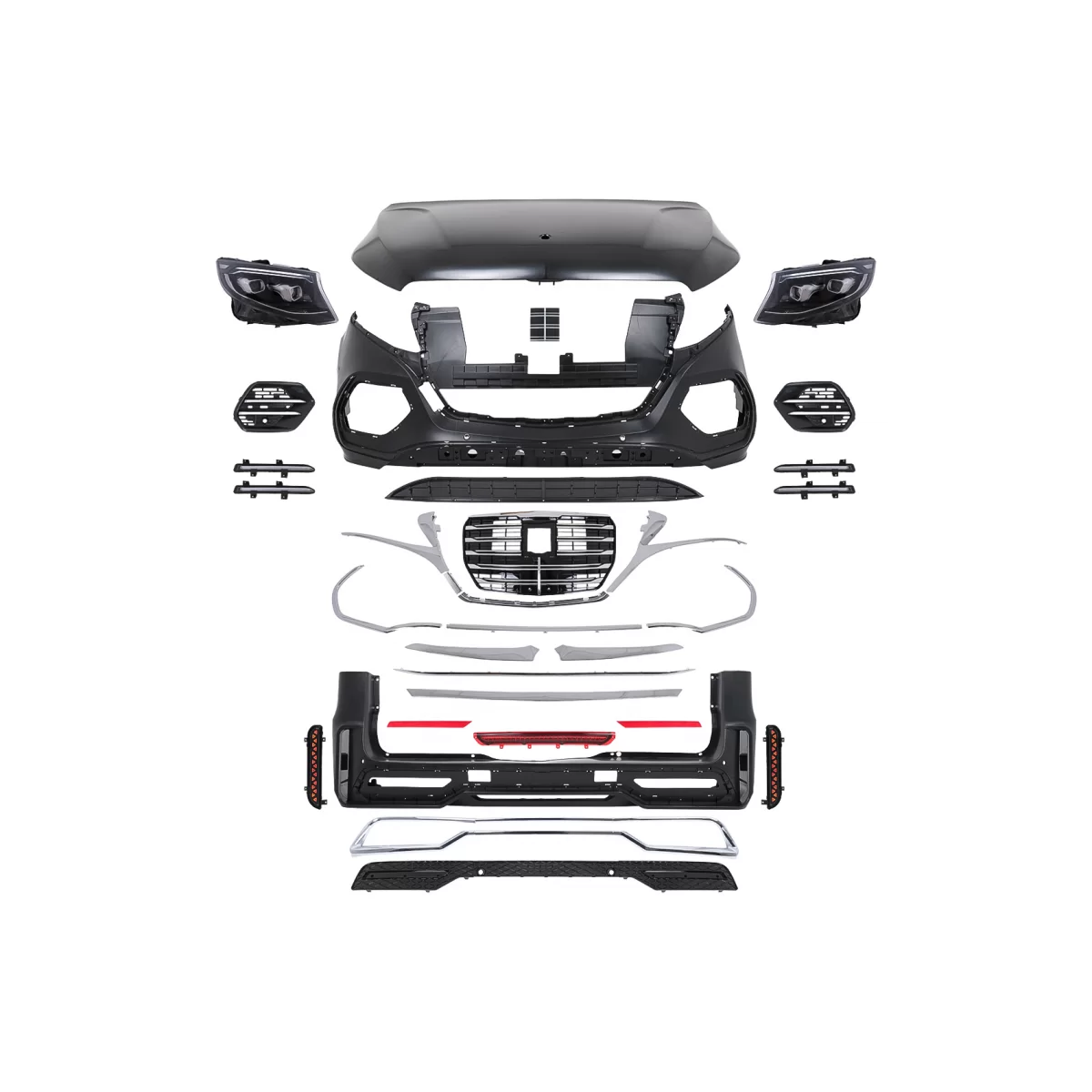 Mercedes V-Klass W447 14-23 Body kit 2024 Design