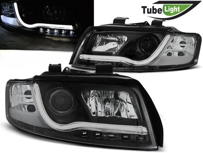 Esituled "TubeLight Black" Audi A4 00-04