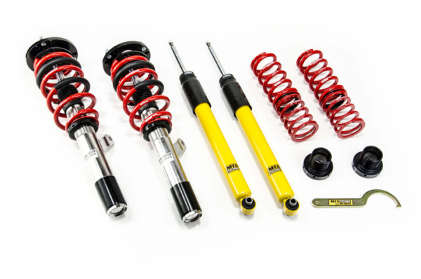 Audi / Seat / Skoda / Volkswagen A3 / A3 Convertible / A3 Limousine / A3 Limousine / A3 Sportback / A3 Sportback / GOLF VII / GOLF VII Variant / GOLF VIII / GOLF VIII Variant / LEON / LEON / LEON SC / LEON ST / LEON Sportstourer / OCTAVIA III / OCTAVIA III Combi / OCTAVIA IV / OCTAVIA IV Combi – Coilover vedrustus Street Inox - XMTSGWVW100