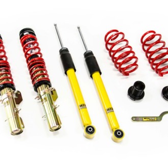 Audi / Seat / Skoda / Volkswagen A3 / BORA I / BORA Variant / GOLF IV / GOLF IV Variant / LEON / NEW BEETLE / NEW BEETLE Convertible / OCTAVIA I / OCTAVIA I Combi / TOLEDO II / TT / TT Roadster – Coilover vedrustus Comfort Gold - MTSGWVW87-C
