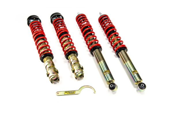 Seat / Volkswagen CORRADO / GOLF II / GOLF III / GOLF III Cabriolet / GOLF IV Cabriolet / JETTA II / TOLEDO I / VENTO – Coilover vedrustus Comfort Gold - MTSGWVW86-C
