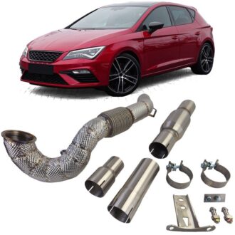 Downpipe & Sport katalüsaator Seat Leon Cupra
