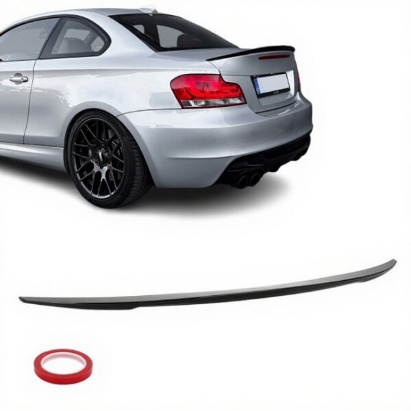 Spoiler Bmw E82 Läikiv must
