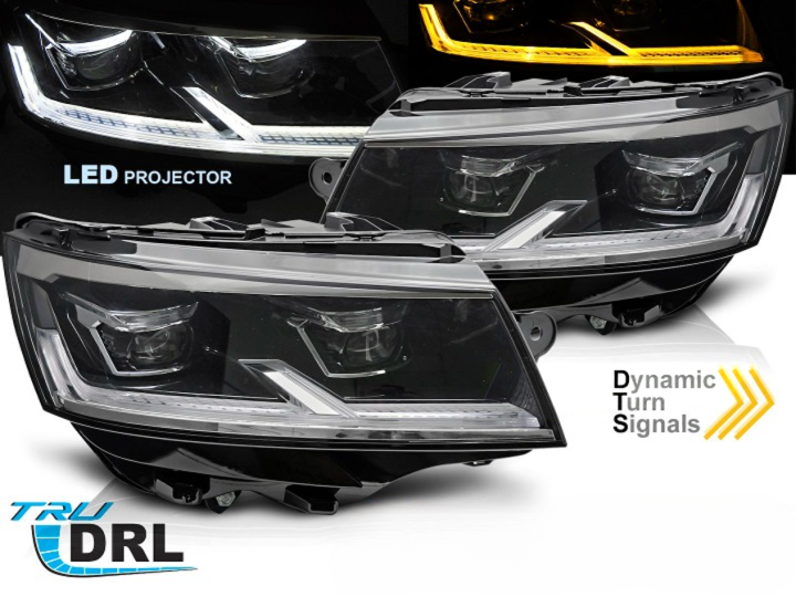 Led esituled "Black DRL" Vw T6.1 20-24