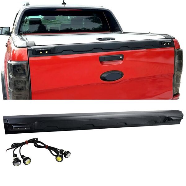Laadimisläve kaitse LED-tagaluugi kaitse ABS-kaitseliist Ford Ranger T6 T7