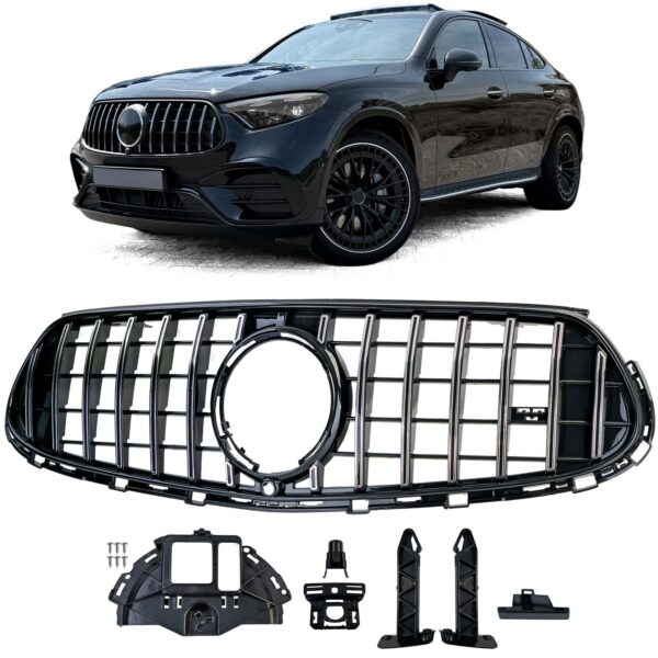 Iluvõre must kroom Mercedes GLC X254 & Coupe C254 2022-