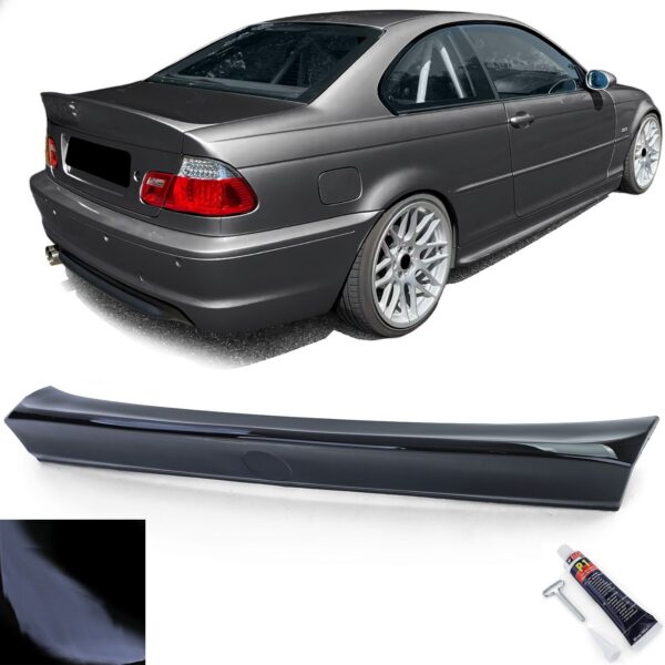 Spoiler CSL Ducktail BMW E46 Kupee 1999-2006 Krunditud/Matt/Läikv