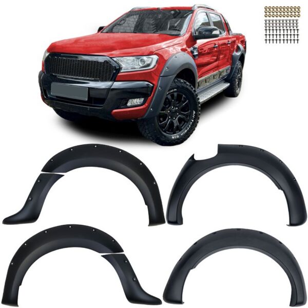 Ford Ranger T7 2015-2019 poritiiva rattakoopa pikenduste komplekt SUUR
