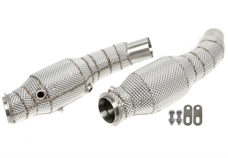 Downpipe katalüsaatoriga Alfa Romeo Giulia 2.9l Turbo Quadrifoglio Typ 952 / Stelvio 2.9l Turbo Q4 Typ 949