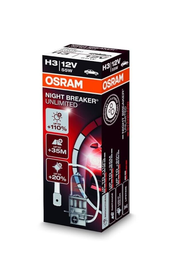 Osram night breaker unlimited h3 12V 55W