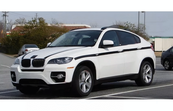 Katusereelingud BMW X6 E71 (2008-2015), Musta värvi - Image 2