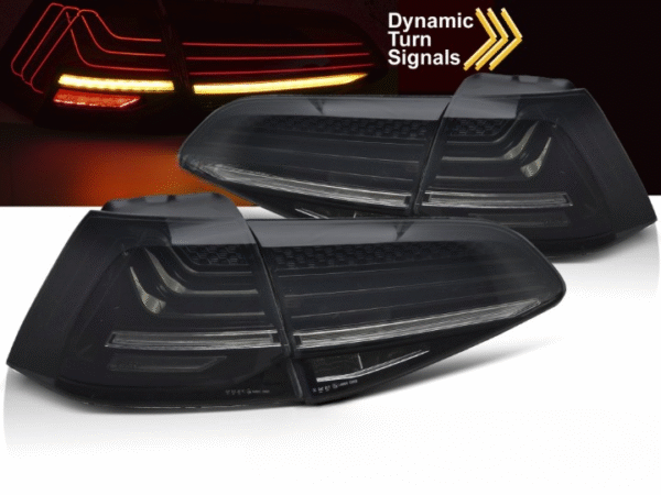 Tagatuled LED Laser Smoke VW GOLF 7 13-19